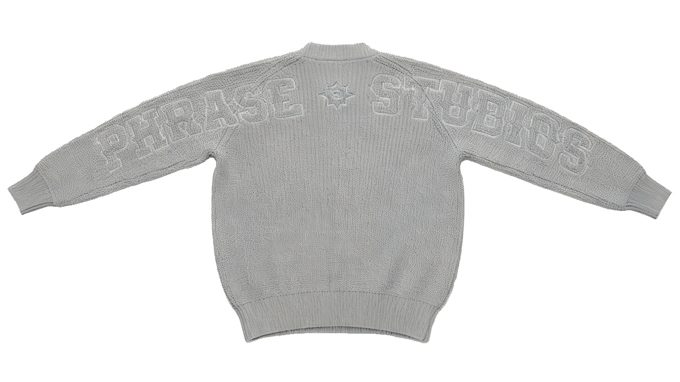 Gray Horizon Knit