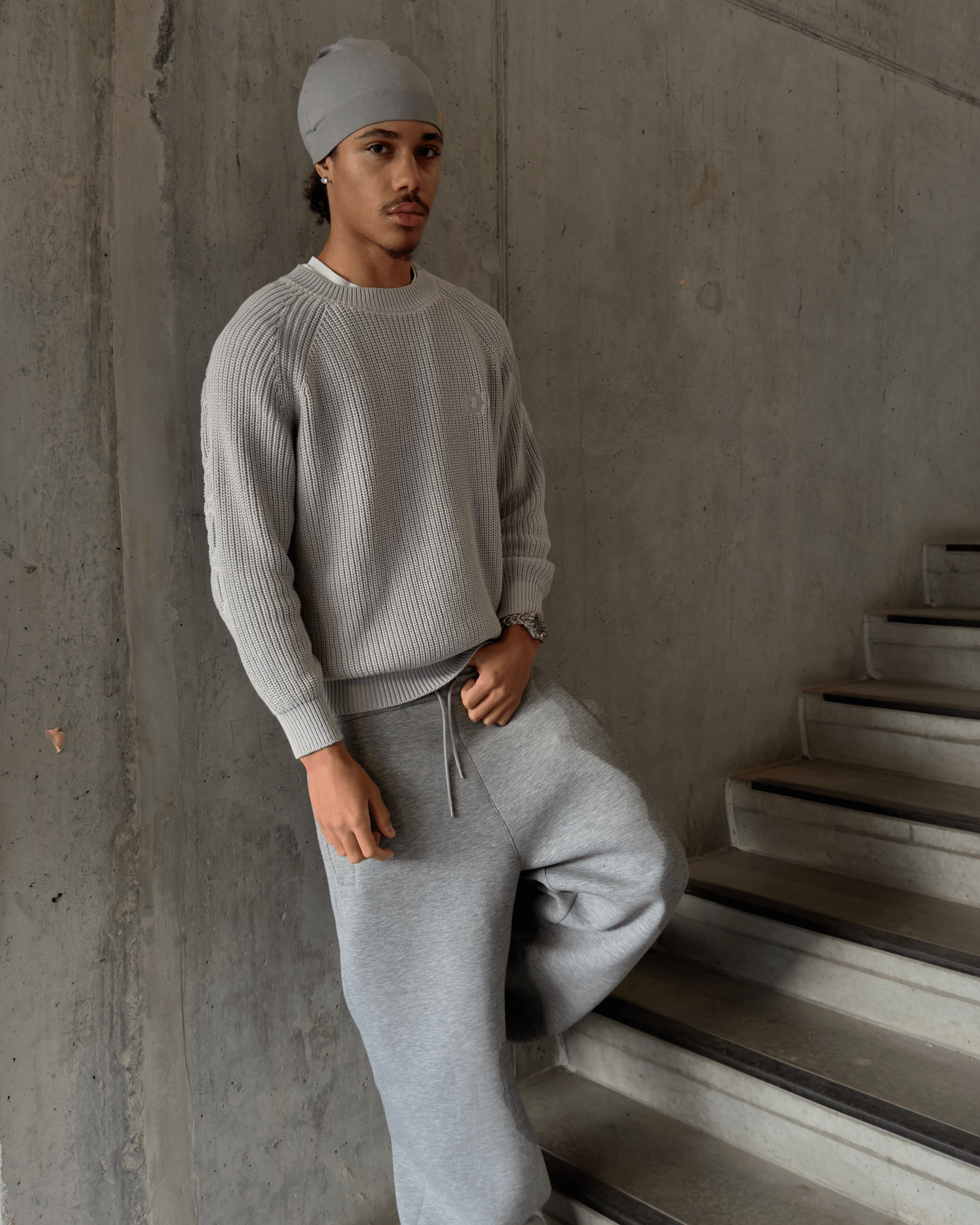 Gray Horizon Knit